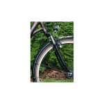 Mestský bicykel 28" Mahbike City Bike 3 prevodový hliníkový 17" hnedá matná